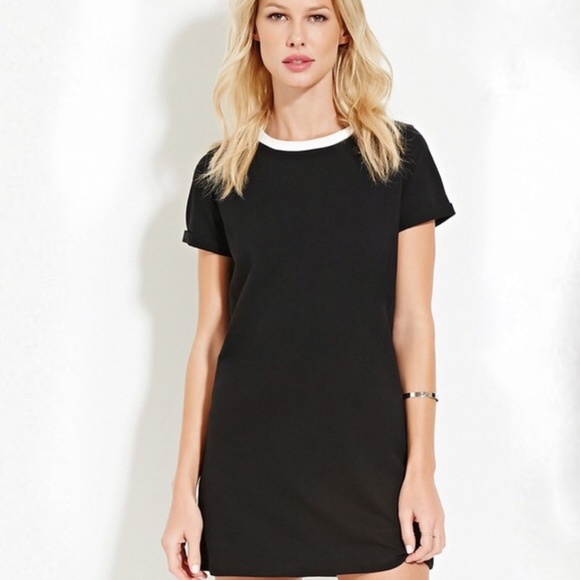 Forever 21 Dresses | Olive Green Striped T Shirt Dress Open Back | Color: Green | Forever 21 Dresses | Olive Green Striped T Shirt Dress Open Back | Color: Green |